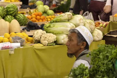 Gemüsemarkt in Kirgistan