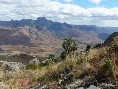 Madagaskar-Landschaft-Ausblick