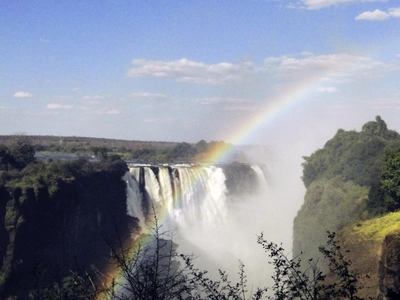 Regenbogen Victoria Falls