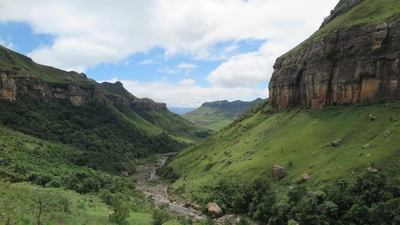 Südafrika-Drakensberge-Tuguela-Schlucht