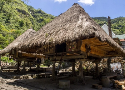 Banaue_Batad Traditionelles Haus