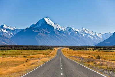 Mount Cook, der höchste Berg Neuseelands