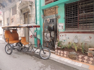 Fahrrad-Rikscha Havanna