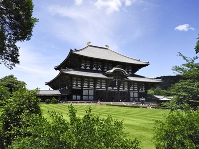 Nara Todaiji Tempel Sommer