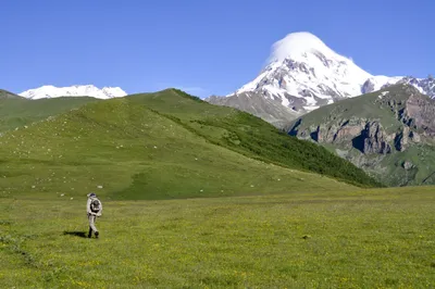 Wanderung am Kasbek