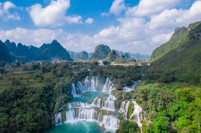 Ban Gioc Wasserfall