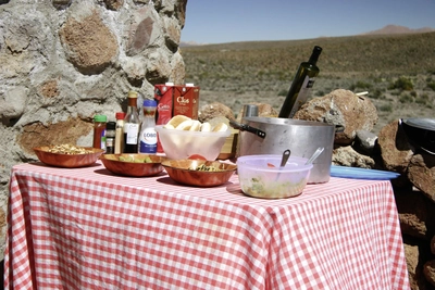 Picknick unterwegs in ChilePicknick unterwegs Chile 2