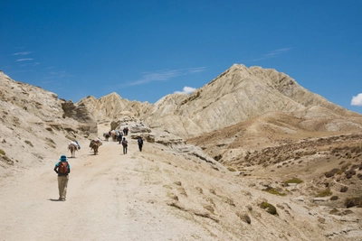 Trekkingetappe nach Lo Manthang