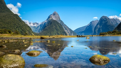 Milford Sound in Neuseeland