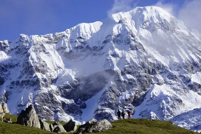 Langtang im August – Blick von Yala Kharka