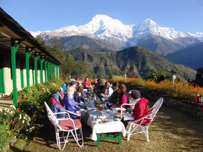 Himalaya Lodge in Ghandrung