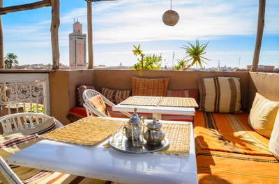 Dachterrasse Marrakech