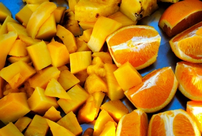 Mango Orangen