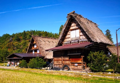 Bauernhaus in Shirakawa-go