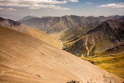 Auf dem Weg zum Atsunta Pass