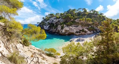 Strand von Cala Macarelleta, Insel Menorca