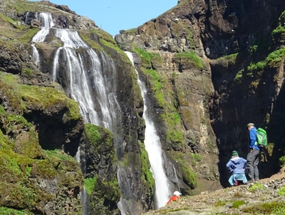 Glymur Wasserfall