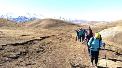 Wandern im Chimgan-Gebirge