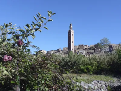 Dorf beim Toubkal Trekking