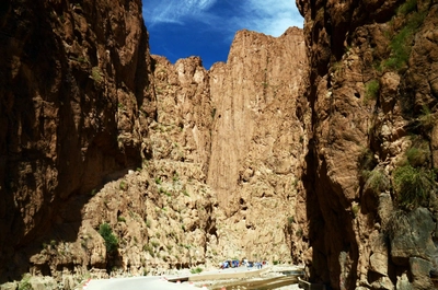 Marokko Todra Schlucht