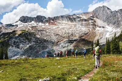 Sentinel Pass  Wandergruppe_2