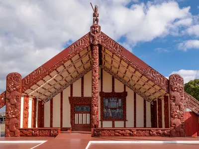 Maori Versammlungshaus