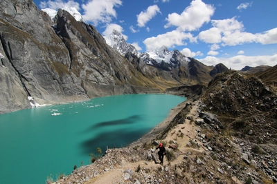 Peru Cordillera Huayhuash Gletschersee