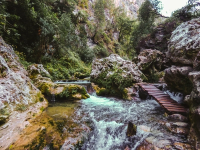 Tossender Fluss bei Akchour