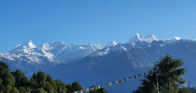 Bergpanorama im Helambu