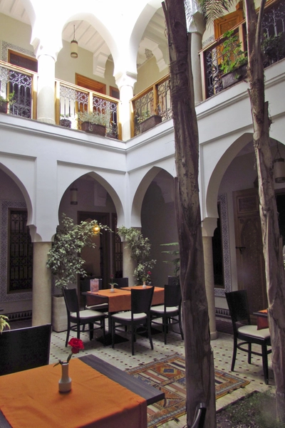 Riad Innenhof