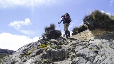 Wanderer Los Nevados