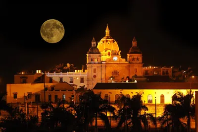 Cartagena bei Nacht