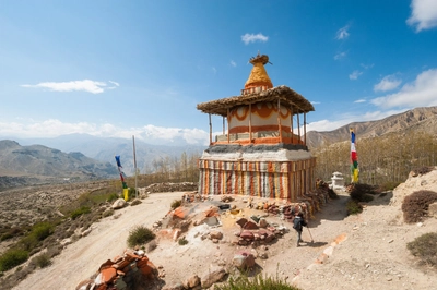 Chörten im Upper Mustang