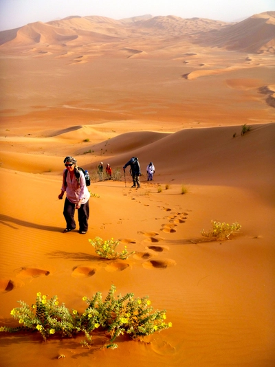 Dünenwanderung Rub al-Khali