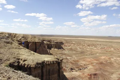 Klippen von Tsagaan Suvarga