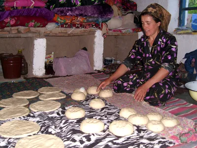 Brot backen im Homestay