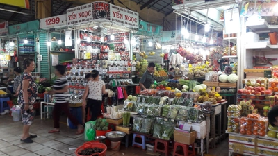 Markthalle in Saigon