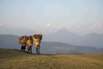 Nepal-Helambu-Himalaya-im-Dunst