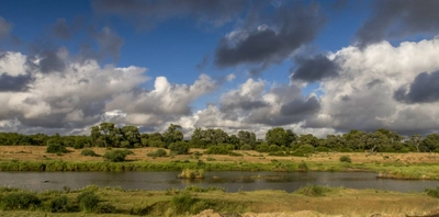 Suedafrika-Mtomeni-Flusslandschaft