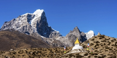 Stupa im Everest-Gebiet