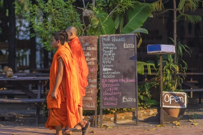 Luang Prabang junge Mönche