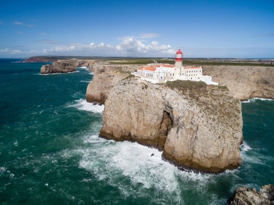 Leuchtturm Cabo Sao Vicente