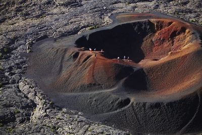 Krater Piton de la Fournaise