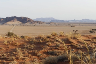 Namibia-Sonnenuntergang-Sesriem-Dünen-Namib-Wüste