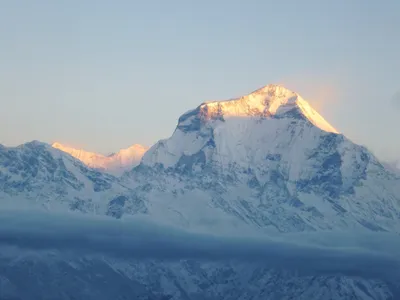 Dhaulagiri bei Sonnenaufgang